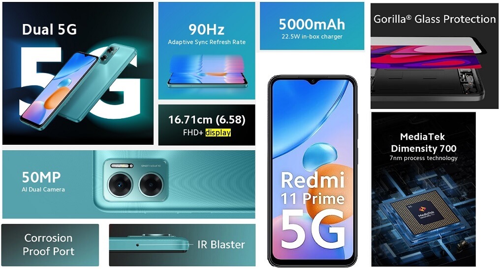 Redmi 11 Prime 5G buy online