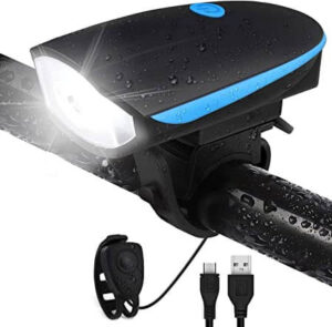 Best Gadgets to buy under Rs 500- Rechargeable Cycle Light and Horn